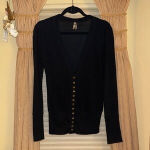 Color Story Cardigan with Snap Closure